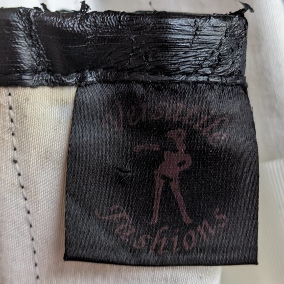 Cybergoth PVC Vinyl Corset Versatile Fashions Vintage 90s - Picture 11 of 14